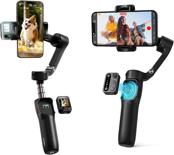 hohem iSteady X3SE Gimbal Stabilizer for iPhone & hohem iSteady V3 Ultra Gimbal Stabilizer for Smartphone