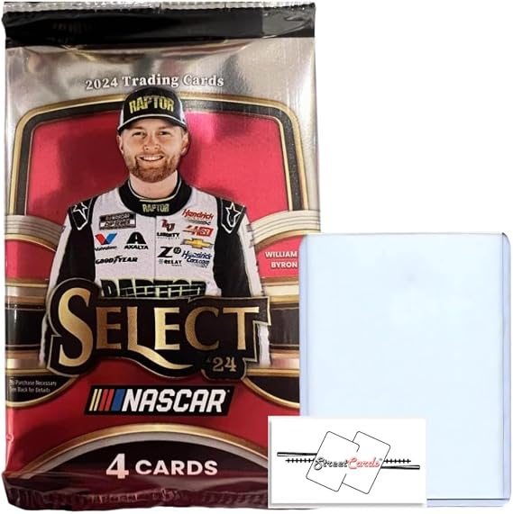 2024 Select Auto Racing Blaster Value Pack with 4 Trading Cards + Toploader! STREETCARDS!
