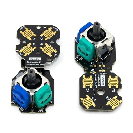 Epindon Hall Effect Precision Stick Module Replacement Compatible with Victrix Pro BFG Reloaded Wireless Controllers | Both PS5 & Xbox Version | 2-PACK 80G