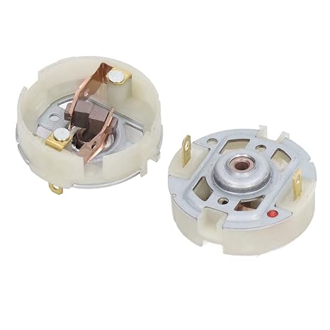 2Pcs RS550 Carbon Motor Brush Electric Motor Brush with Holder Motor Brush Replacement for Drill Driver Electric Screwdriver brushed electric motor carbon motor brush with holder accessory