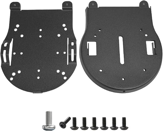 Prisual Professional Ceiling Mount for PTZ Cameras - Universal Fixed Ceiling Bracket with Secure Locking, Compatible with 95% PTZ Camera, Low-Profile Design for Conference Room/Church/Studio (Black)