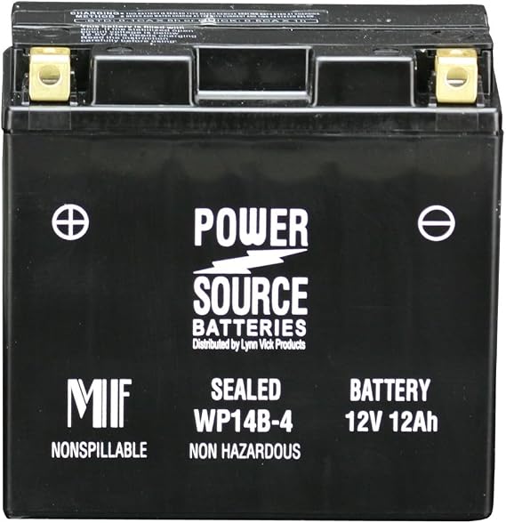 Power Source 01-343 WP14B-4 Battery