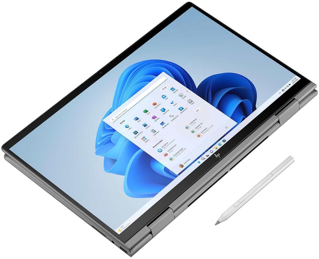 HP Envy x360 15.6 FHD IPS Touchscreen 2-in-1 Laptop 2024 | Intel Evo Ultra 7 155U 12-Core | Iris Xe Graphics | Backlit Keyboard | Thunderbolt 4 | WiFi 6E | 32GB LPDDR5 1TB SSD | Win11 Home