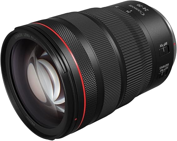 Canon RF24-70mm F2.8 L is USM Lens, Mirrorless Lens, Standard Zoom, Compatible with EOS R Series Mirrorless Cameras, High Image Quality, Portraits, Landscapes, Travel, Photography, Black | Standard Zoom, Compatible with EOS R Series Cameras, High Image Quality