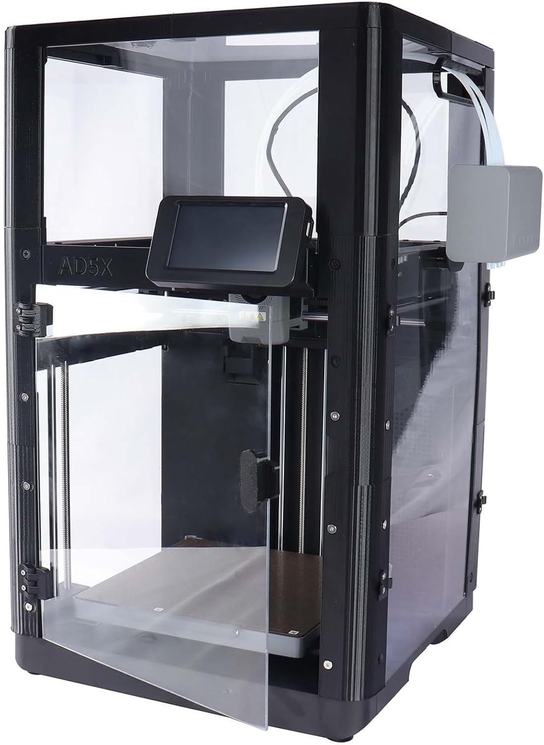 Flashforge Adventurer AD5X Compatible 3D Printer Enclosure - PC Polycarbonate Case, Insulated, Dustproof, Noise Reducing Cover With printed parts