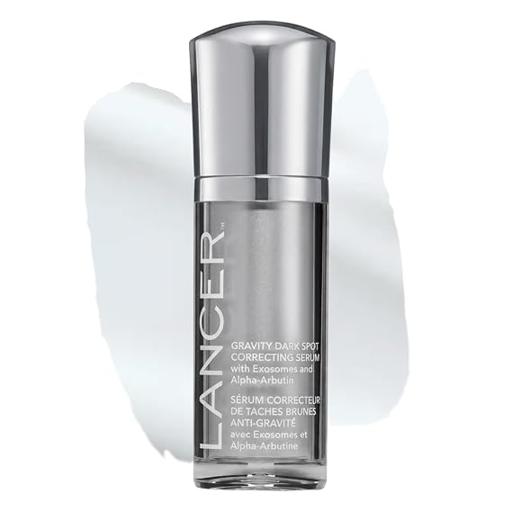 Lancer Skincare | Gravity Dark Spot Correcting Serum | Brightening Face Serum with Exosomes and Alpha Arbutin | Dark Spot Corrector | Dermatologist Developed | 1 fl oz