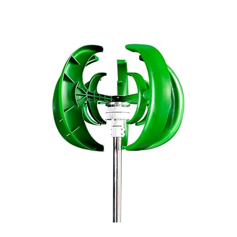 Wind Turbine Generator, 1000W 24V Vertical Wind Turbine With MPPT Hybrid Controller Small Home Use Low Noise Efficiency System for Marine, RV, Home(Wind turbine only,12V)