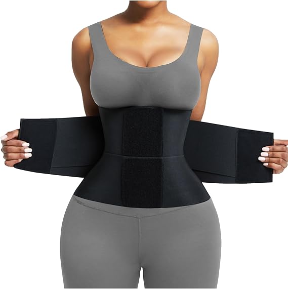 FeelinGirl Waist Trainer Belt Cincher Corset Tummy Control Faja Body Shaper