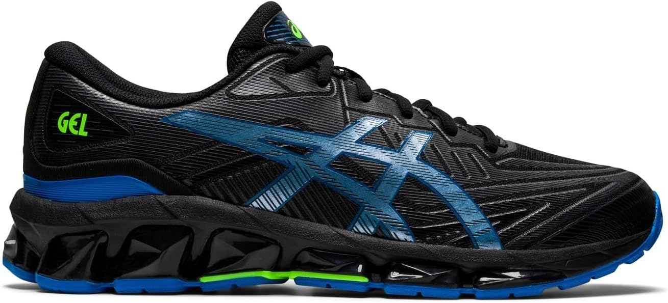 ASICS Gel Quantum 360 VII, Men's Running Shoes, Black Directoire Blue, 6 UK