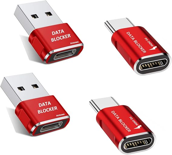BUISAMG Data Blocker, USB C Data Blocker Protect Against Juice Jacking