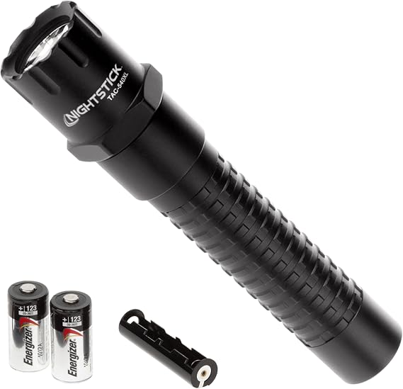 Nightstick TAC-540XL Xtreme Lumens Metal Multi-Function Tactical Flashlight-Non-Rechargeable, Batteries Included, 6.25-Inch, Black