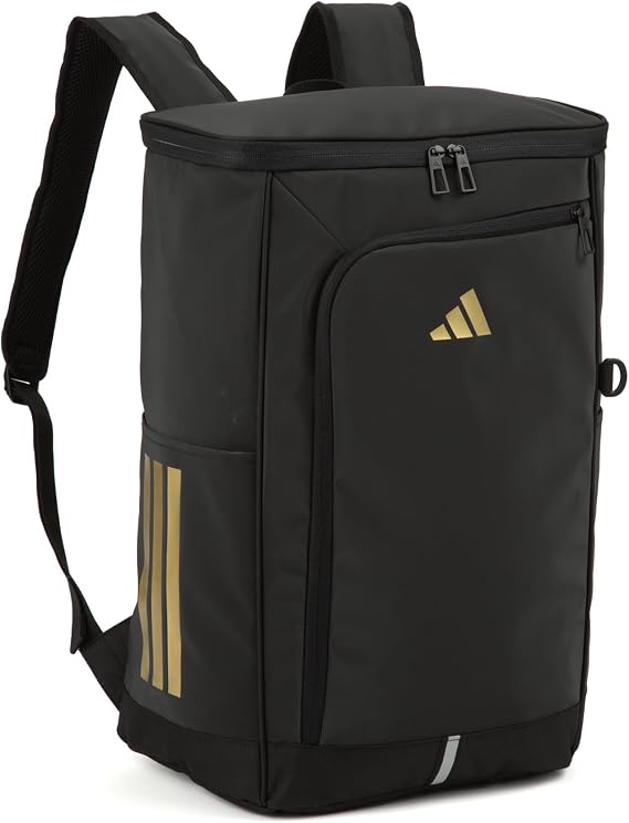 Adidas No.68571 Men's Rucksack, School Backpack, Large Capacity, Middle School Students, High School Students, B4 Size Storage, 15.6 Inch Laptop Storage, Large Capacity Backpack, 7.8 gal 30 L, black