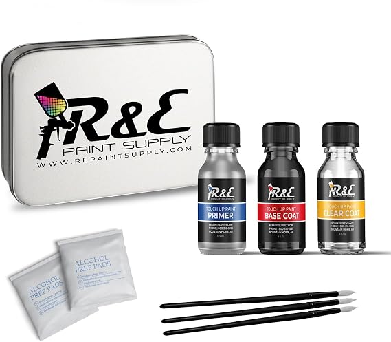 Automotive Paint for Land Rover 962, MBH, Artic Frost Metallic, Touch Up Kit (Pack of 3)