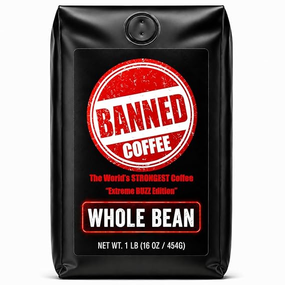 Whole Bean Coffee | Strong Coffee | High Caffeine | Dark Roast | 16 oz | Extreme Energy. Clear Focus. Bold Flavor. Crafted for maximum performance without sacrificing smooth taste in every cup. Now.