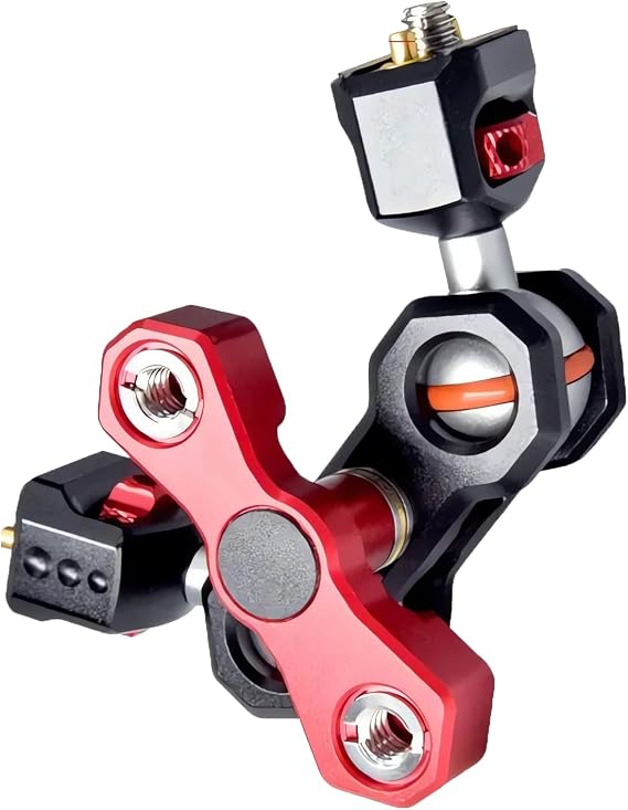 MIMIRACLE Camera Magic Arm, Flexible Articulating Arm with Dual Ball Heads