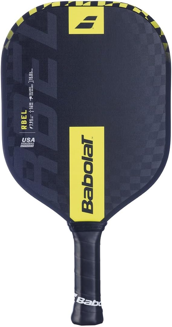 Babolat RBEL Pickleball Paddle (Black/Yellow)