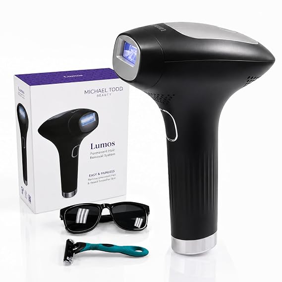 Michael Todd Beauty Lumos Laser IPL Hair Removal Device for Women and Men