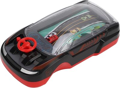 Gonetre Racing Adventure Car Steering Wheel Toy Driving Games Racing Car Game Console Kids Parent Child Dual Player Mode Interaction Adventure Car Steering Wheel Toy for Kids