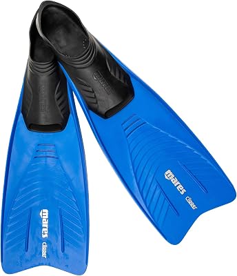 Mares Unisex Adult Clipper Full Foot Snorkel Fins - Durable Flexible Flippers for Snorkeling, Diving & Pool Swimming - 410344