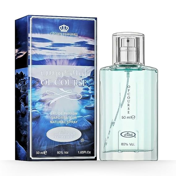 Al-Rehab Ofcourse EDP - 50ML (1.7 OZ), Long Lasting & Luxurious Scents of Arabia, Perfumes for Men & Women.