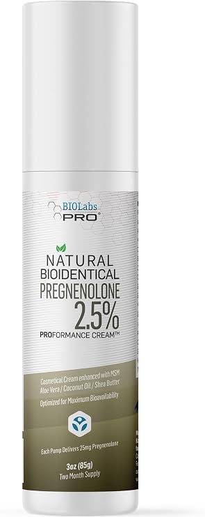 BIOLABS PRO Pregnenolone, All Natural Bioidentical Pregnenolone