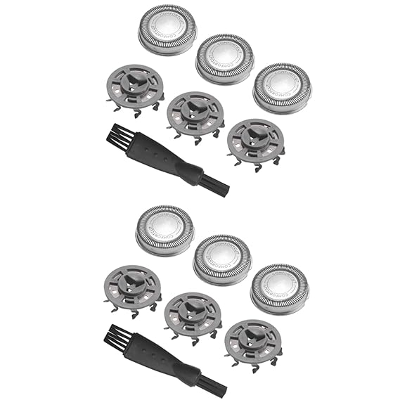 Compatible For Philips,Norelco SH30 SH50 52 Series 1000 2000 S1020 S1050 S1060 Razor Electronic Replace Shaver Razor Blade Assembly(12pcs)