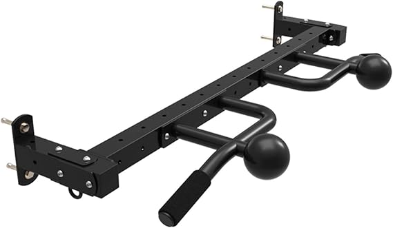 Adjustable Chin Up Bar, Multifunction Pull Up Bar Doorway, Pull Up Bar Wall Mounted for Gym and Home Strength Training, Muscle Building,A