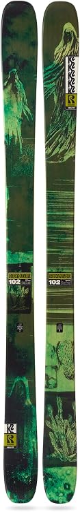 K2 Reckoner 102 Men's Freeride Skis w/ 11 DIN Bindings