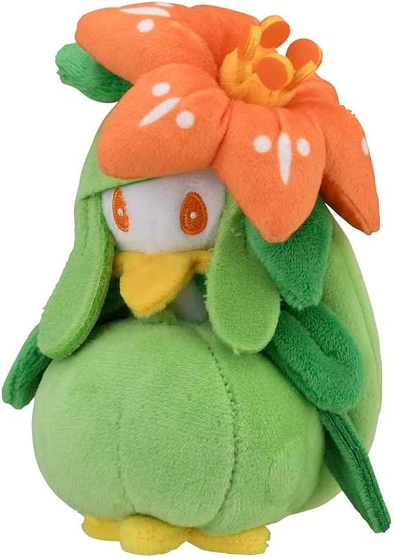 Pokemon Center: Sitting Cuties: Lilligant Plush # 549 - Generation 5 - 6 In