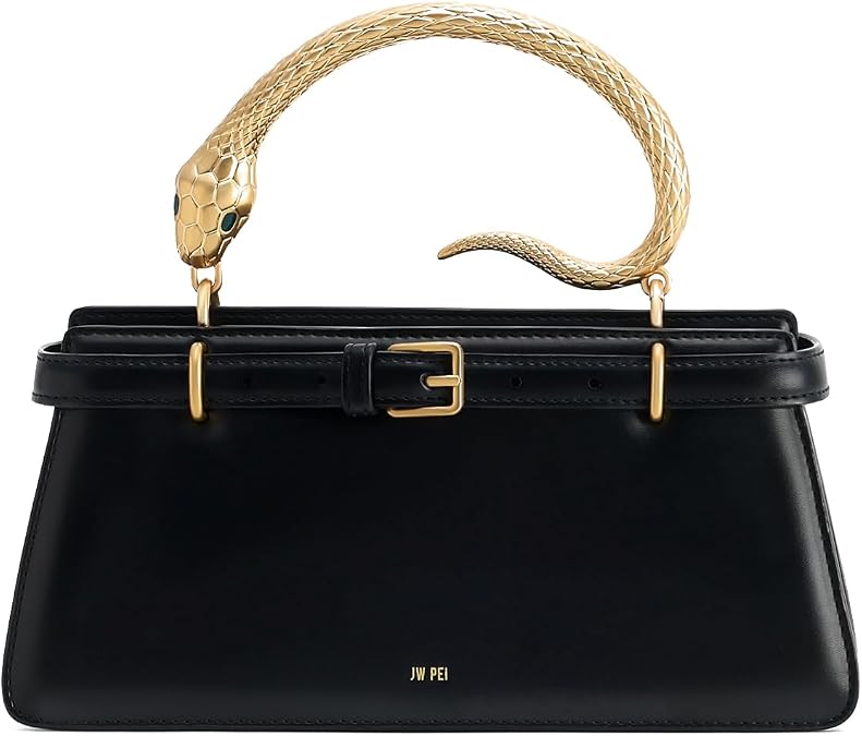 JW PEI Women's Elena Snake Handle Top Handle Bag