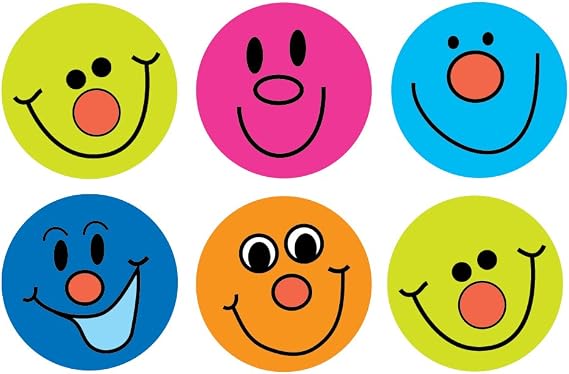 SuperStickers Solutions Smiley Face Stickers (Pack of 180) DBS195