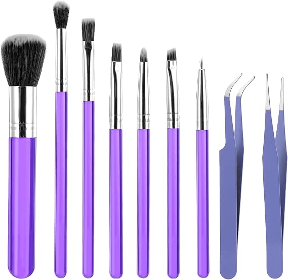 9 Pieces Candy Cookie Decoration Brush Cake Decorating Brushes Tools Set