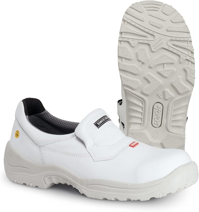 Jalas 3520 White Safety Shoe, Size EU 42 / US 9