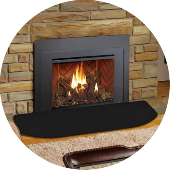 Fireplace Mat Fireproof Mat Flame Retardant Underlay Fiberglass Stove Area Fireplace Mat Fireplace Mat Fire Protection Mat for Protection of Stoves Indoor