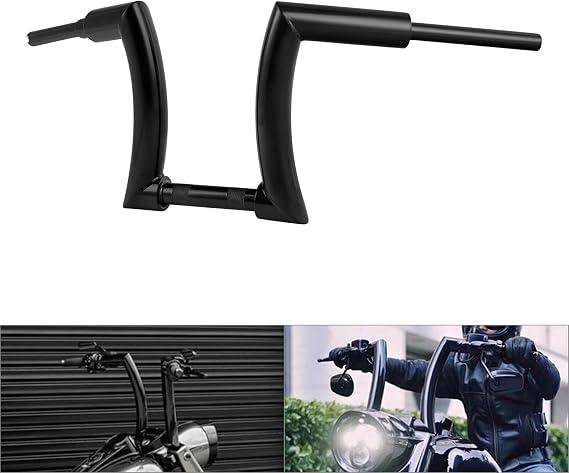 XMT-MOTO 12" Rise Ape Hanger Bar 2" Handlebar Fit For Harley Dyna Softail Sportster