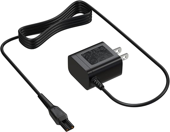 HQ8505 Charger Cord Compatible with Philips Norelco Series 3000 5000 6000 7000 9000 (Older Shaver), Multigroom MG5750 MG7750 MG7770 MG7790, BG7040 BG7030 BG5025 S9987 Electric Shaver Razor Trimmer