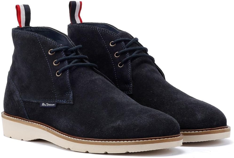 Ben Sherman Hampton Suede Men's Navy Boots