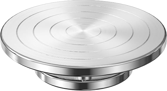 Yncotte Pottery Wheel, 7 Inch Sculpting Wheel for Pottery Aluminium Alloy