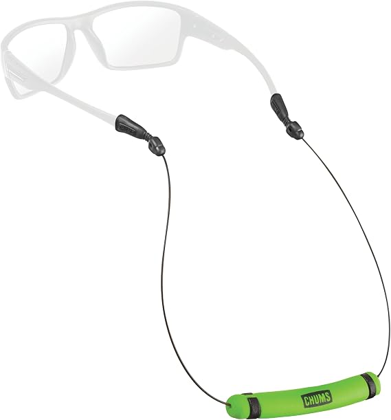 Chums Orbiter Float Eyewear Retainer - Lightweight Stainless Steel Cable Glasses Strap