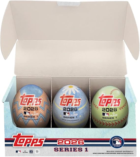 2026 Topps Series 1 Baseball Tin - Easter Egg - 3 Pack