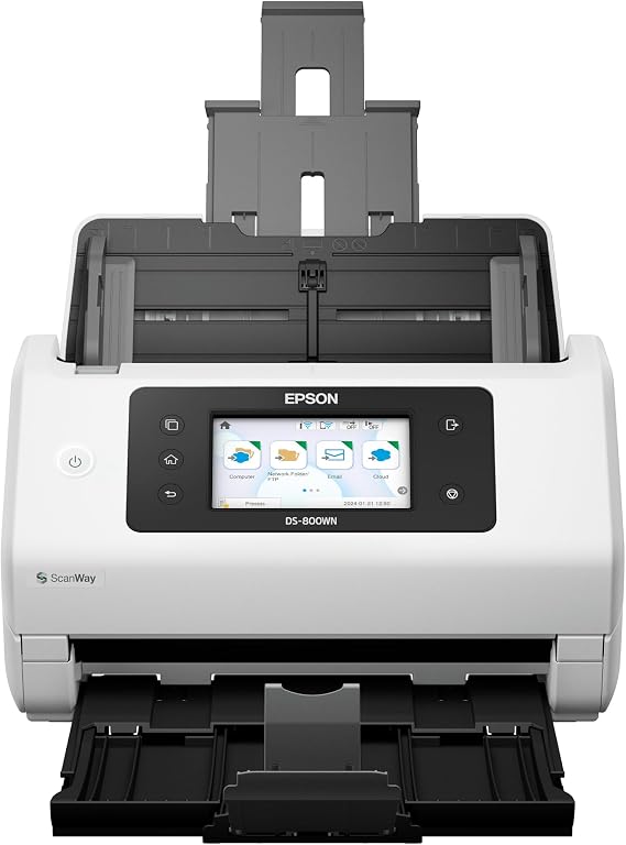 Epson DS-800WN EdgeLink Wireless Network Color Document Scanner