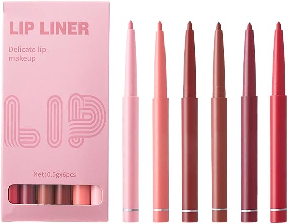 Lip Liner Pens Waterproof Smudge-Proof Long-Lasting