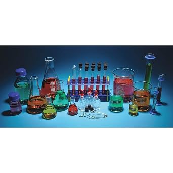 United ScientificTM GLSKIT3 General Laboratory Glassware Kit | Great for Any Chemistry Classroom, Laboratory, or Home | Chemistry Set | 1 Each