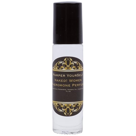 Naked! Women Pheromone Fragrance Oil, 1/3 Fl Oz