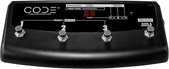 Marshall PEDL-91009 4-Way Footswitch for Code Amplifiers