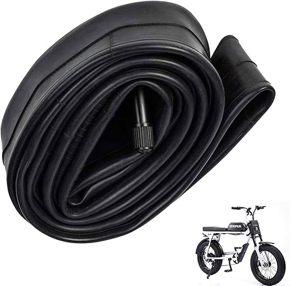 24x4 26x4.9 Fat Bike Tube | Replacement Puncture Proof Inner Tube | Butyl Rubber Bicycle Tube for Ebike Road Mountain Snowmobile Tire | 20x4 | 20x4.9 | 26x4 | 24x4.9(20x4'')