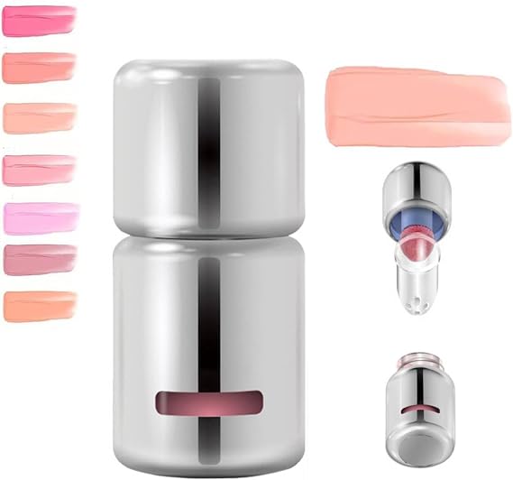 AZTK Liquid Blush, AZTK Jelly Color Liquid Blush, Blushers for Cheeks Make up, 3 In 1 Matte Nude Makeup Blusher for Mature Skin, Natural and Long-Lasting, Blusher for Older Women & Young Women (JC05)