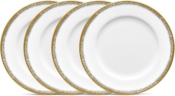 Noritake Haku Set of 4 Bread & Butter/Appetizer Plates, 6-1/2"