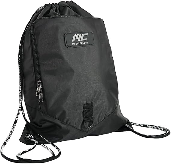 MuscleCloth Sackpack Gym Bag Black