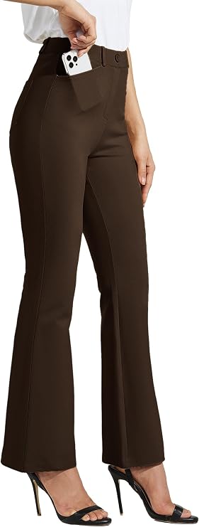 Willit Women's Yoga Dress Pants Bootcut 28"/29"/30"/31"/33"